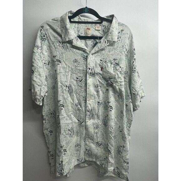 Levi’s Cubano Short Sleeve Button Up Size XL - Picture 1 of 7